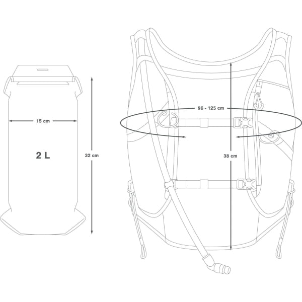 Apidura Racing Hydration Vest - Trinkweste - Bild 5