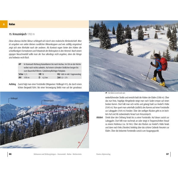 Panico Verlag Karwendel-Rofan-Wetterstein - Skitour Führer - Bild 5