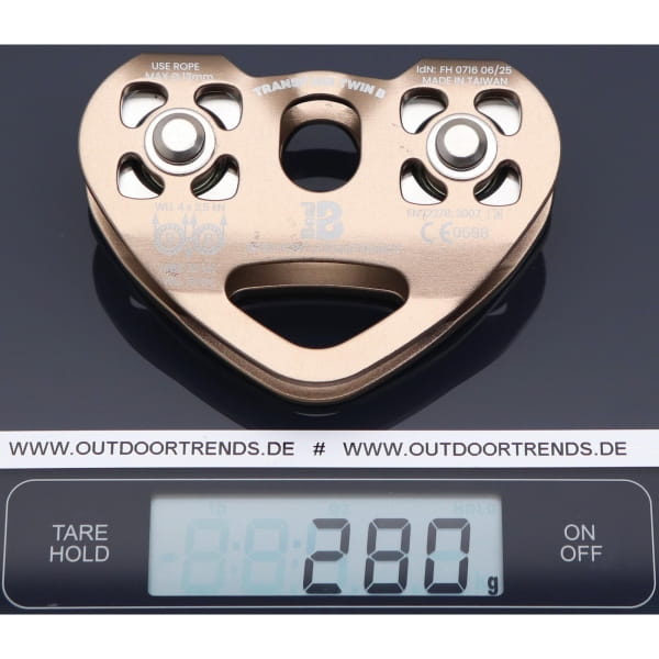 Beal Transf'air Twin B - Seilrolle - Bild 2