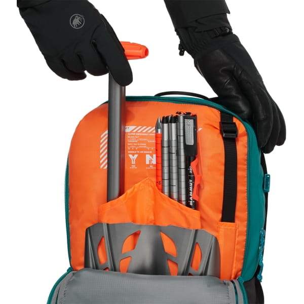 Mammut Nirvana 28 Women - Freeride Rucksack deep teal-black - Bild 11