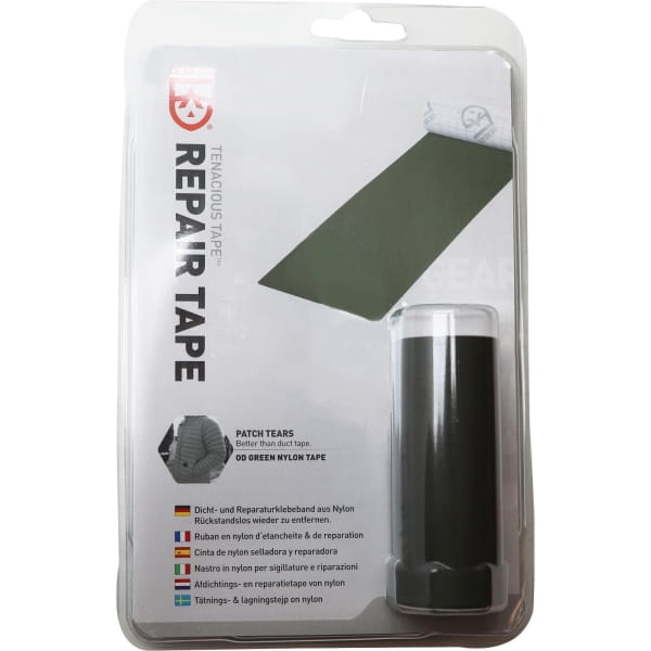 GearAid Tenacious Tape - Dicht- und Reparaturband dunkelgrün - Bild 15