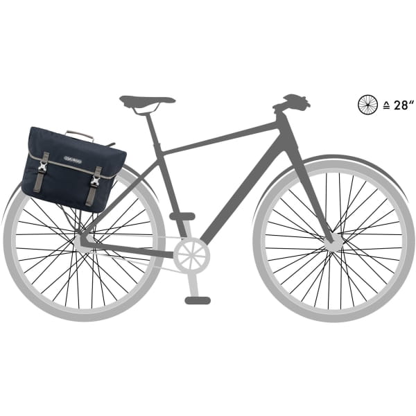 ORTLIEB Commuter-Bag Urban QL3.1 - Fahrrad-Laptoptasche ink - Bild 8