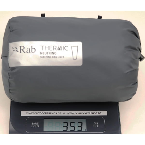 Rab Thermic Neutrino Sleeping Bag Liner - Innenschlafsack ebony - Bild 3