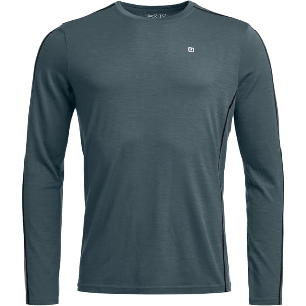 Ortovox Men's 185 Rock'n'Wool Long Sleeve - Funktionsshirt dark arctic grey - Bild 3