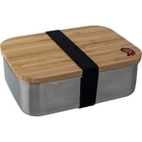 Basic Nature Bamboo Lunchbox 1,2 L - Edelstahl-Proviantdose