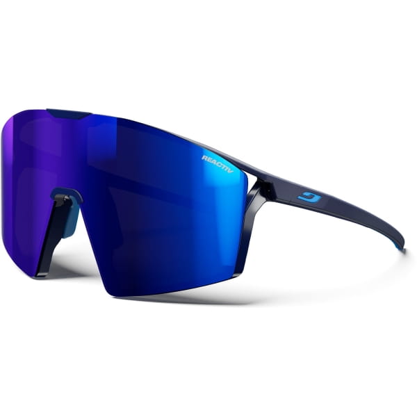 JULBO Edge Reactiv High Contrast 1-3 - Fahrradbrille blau matt-blau - Bild 1
