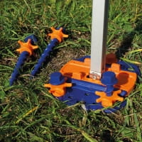 Vorschau: Peggy Peg Peg&Stop Small 16 cm mit Kontermutter - Zeltheringe 6er Set - Bild 4