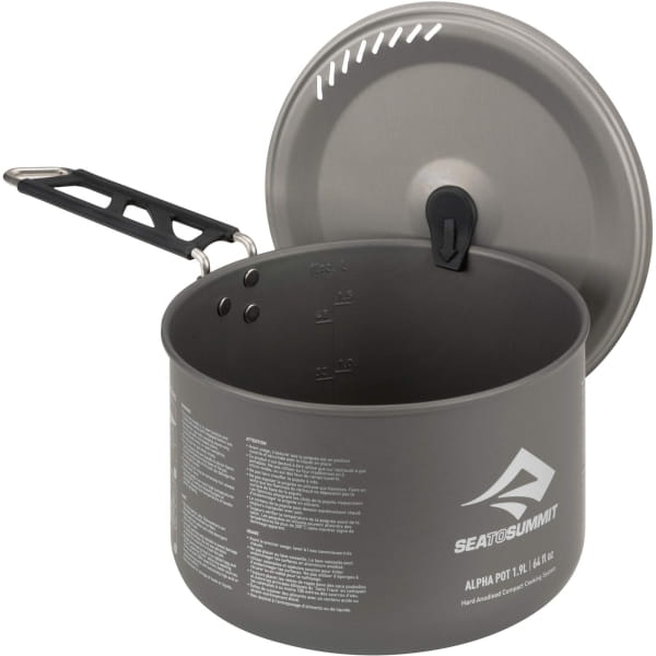 Sea to Summit Alpha Pot 1.9L - Aluminium-Kochtopf - Bild 2 Sea to Summit Alpha Pot 1.9L - Aluminium-Kochtopf - Bild 2