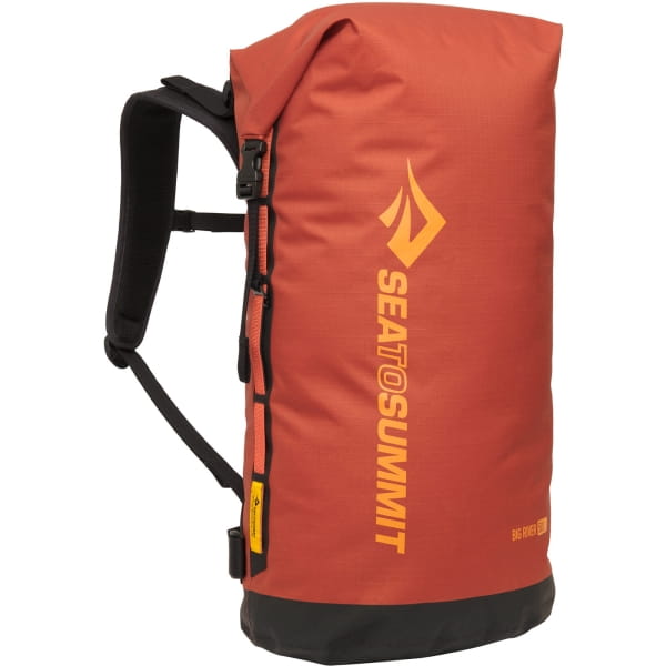 Sea to Summit Big River Dry Backpack - Packsack mit Tragesystem picante - Bild 1