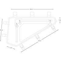 Vorschau: Apidura Backcountry Full Frame Pack 4 L - Rahmentasche - Bild 3