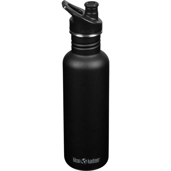 klean kanteen Classic 800 ml Sport Cap - Trinkflasche black - Bild 2