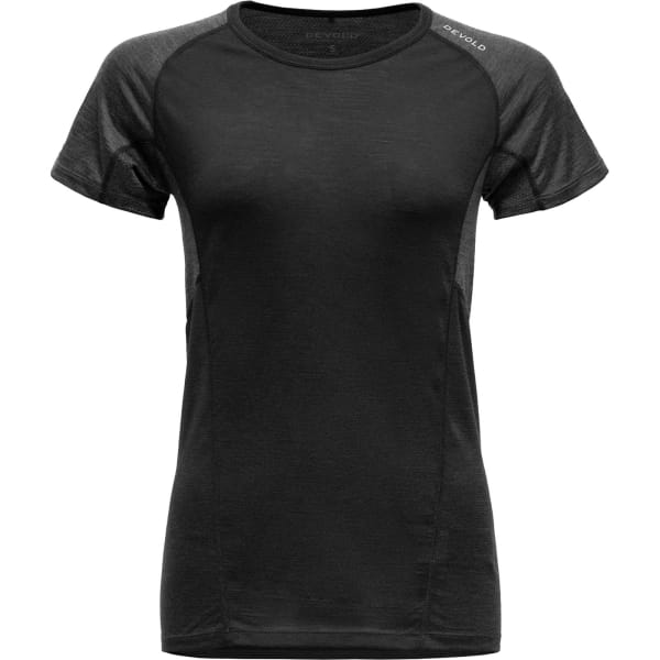 DEVOLD Running Merino 130 T-Shirt Wmn - Funktionsshirt black - Bild 1 DEVOLD Running Merino 130 T-Shirt Wmn - Funktionsshirt black - Bild 1