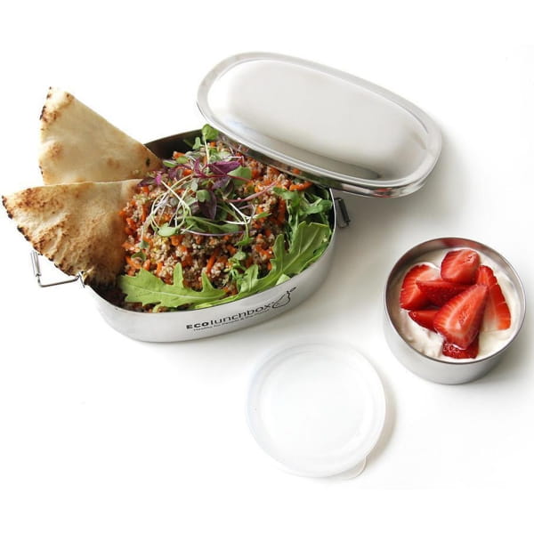 ECOlunchbox Oval & Snack Cup Set - Proviantdosen - Bild 4