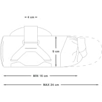 Vorschau: Apidura Backcountry Downtube Pack 1.8 L - Rahmentasche - Bild 1