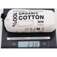 Vorschau: EXPED Sleepwell Organic Cotton Mat Cover - Matten-Überzug natural - Bild 3
