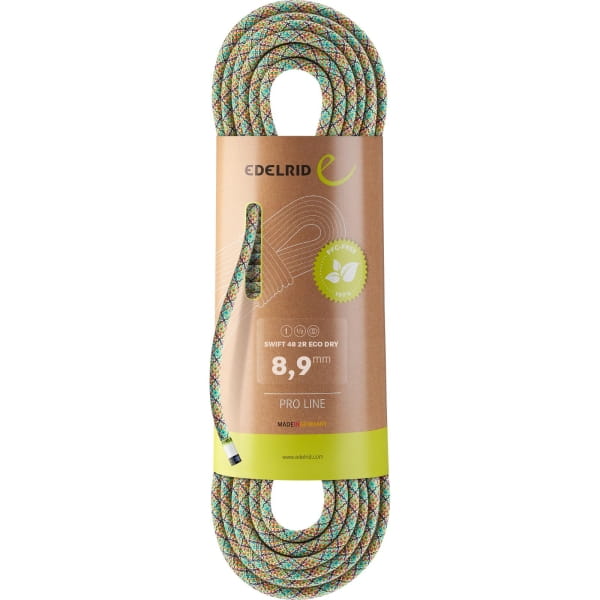 Edelrid Swift 48 2R Eco Dry 8.9 - drei Normen Seil assorted colours - Bild 1