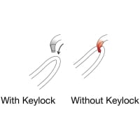 Vorschau: Petzl Vertigo Wire Lock - Klettersteigkarabiner - Bild 4