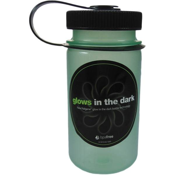 Nalgene Weithals Glow 350 ml - Trinkflasche grün - Bild 1
