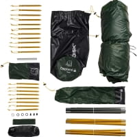 Vorschau: Nordisk Oppland 3 LW (2.0) - Drei-Personen-Tunnelzelt black forest green - Bild 18