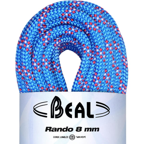 Beal Rando 8.0 mm - Zwillingsseil blue - Bild 2