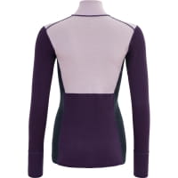 Vorschau: DEVOLD Lauparen Merino 190 Zip Neck Wmn - Funktionsshirt orchid-lilac-ink - Bild 2