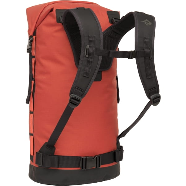Sea to Summit Big River Dry Backpack - Packsack mit Tragesystem picante - Bild 2