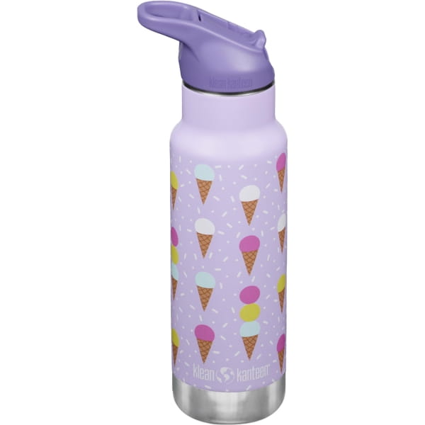 klean kanteen Insulated Kid Classic 355 ml Flip Seal Sport Cap - Trinkflasche ice cream - Bild 1