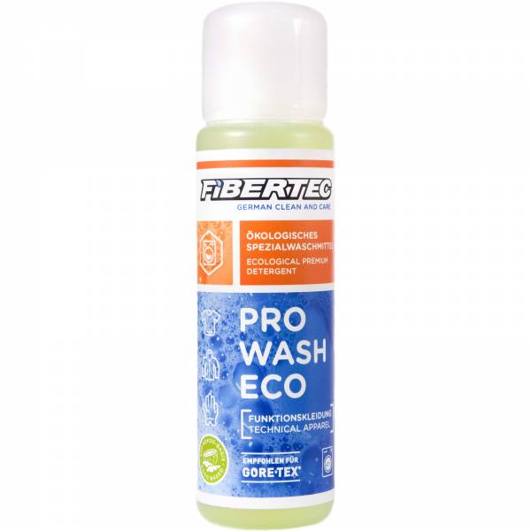 FIBERTEC Pro Wash Eco 100 ml - Spezial-Waschmittel - Bild 1