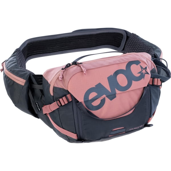 EVOC Hip Pack Pro 3 + 1,5 L Bladder - Gürteltasche dusty pink-carbon grey - Bild 17