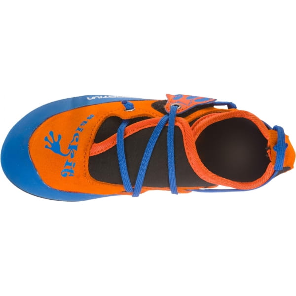 La Sportiva Stickit - Kinder-Kletterschuh lily orange-marine blue - Bild 7