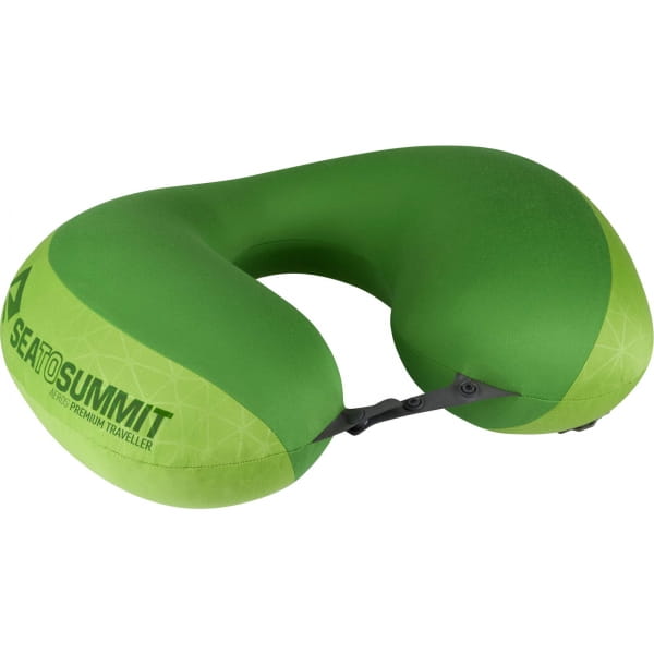 Sea to Summit Aeros Pillow Premium Traveller - Nackenkissen lime - Bild 1