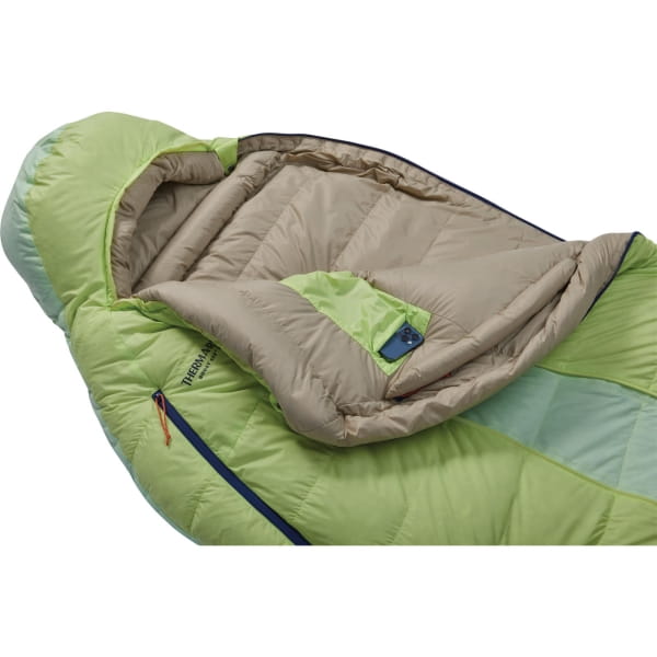 Therm-a-Rest Boost 650 32F/0C - Daunenschlafsack meadow green - Bild 3