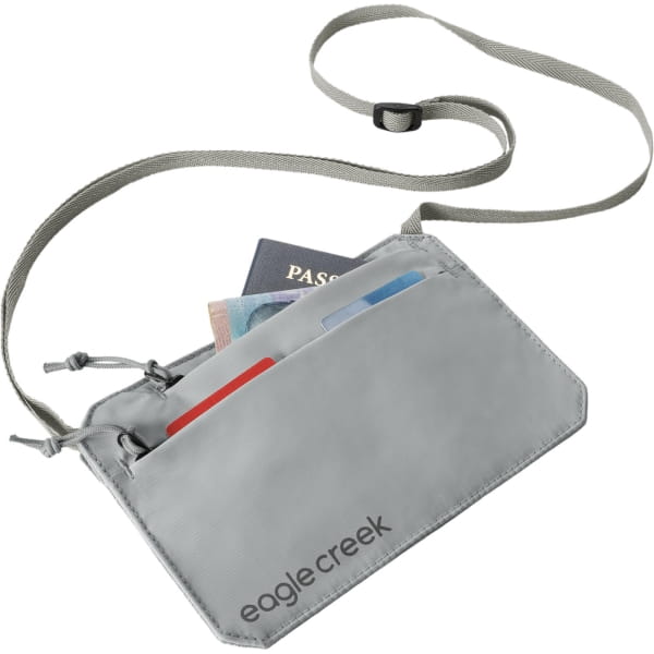 Eagle Creek Undercover RFID Neck Wallet - Brustbeutel storm grey - Bild 12