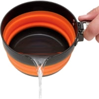 Vorschau: Sea to Summit Frontier UL Collapsible Pot 1L - faltbarer Kochtopf orange - Bild 8