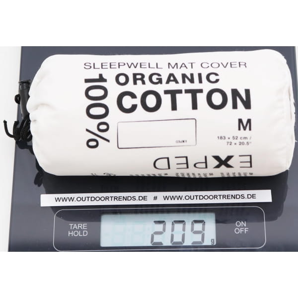 EXPED Sleepwell Organic Cotton Mat Cover - Matten-Überzug natural - Bild 2