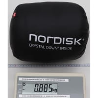 Vorschau: Nordisk Freja ±0° Blanket - Daunen-Schlafsack silver filigree grey - Bild 11