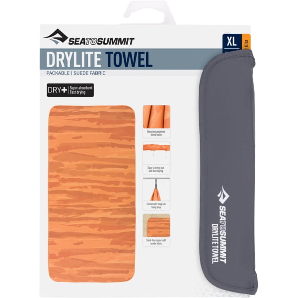 Sea to Summit DryLite Towel XL - Travel-Handtuch outback - Bild 8