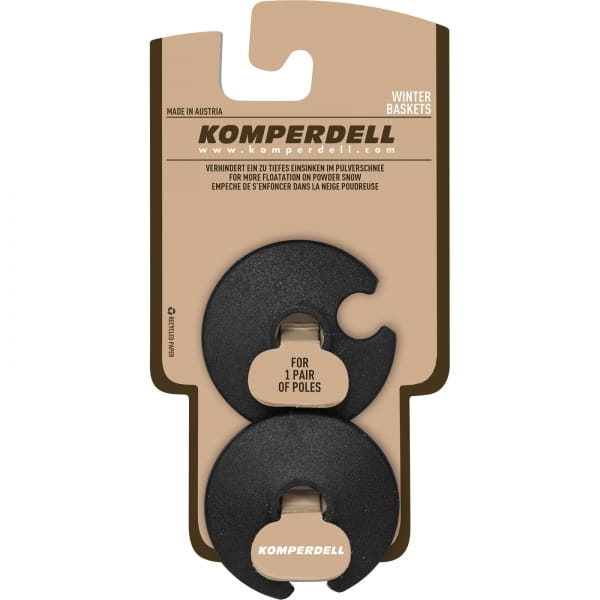 Komperdell Standard Race Basket Mini - Stockteller schwarz - Bild 1 Komperdell Standard Race Basket Mini - Stockteller schwarz - Bild 1