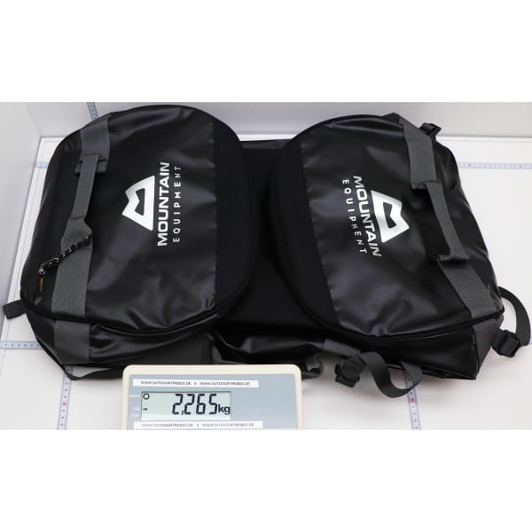 Mountain Equipment Wet & Dry 100L Kit Bag - Reisetasche black-shadow-silver - Bild 2