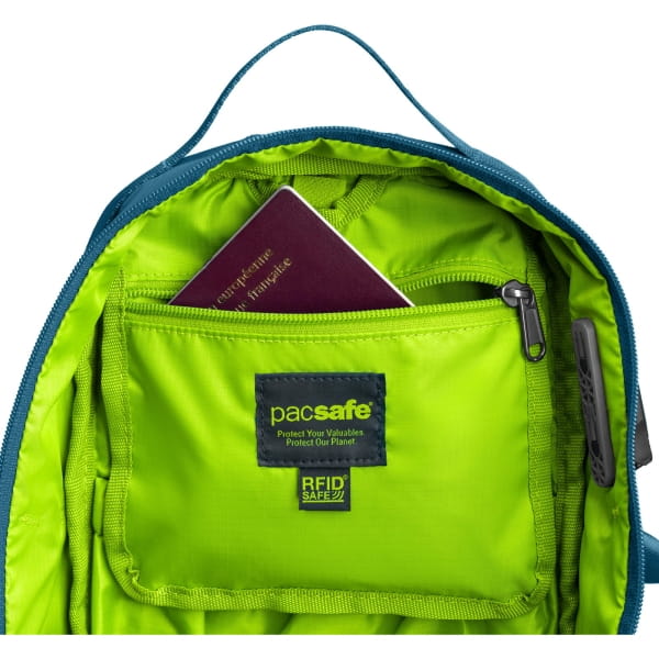 pacsafe ECO 12L Sling Backpack - Umhängetasche tidal teal - Bild 15 pacsafe ECO 12L Sling Backpack - Umhängetasche tidal teal - Bild 15