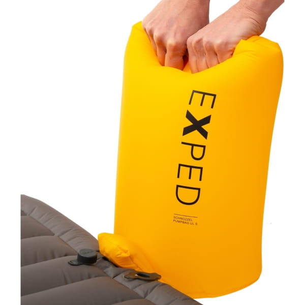EXPED Schnozzel Pumpbag UL - Pump-Pack-Sack sunshine - Bild 4
