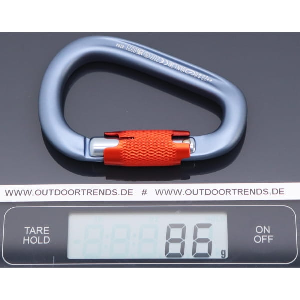 Black Diamond PearLock Twistlock - HMS Karabiner gray - Bild 2