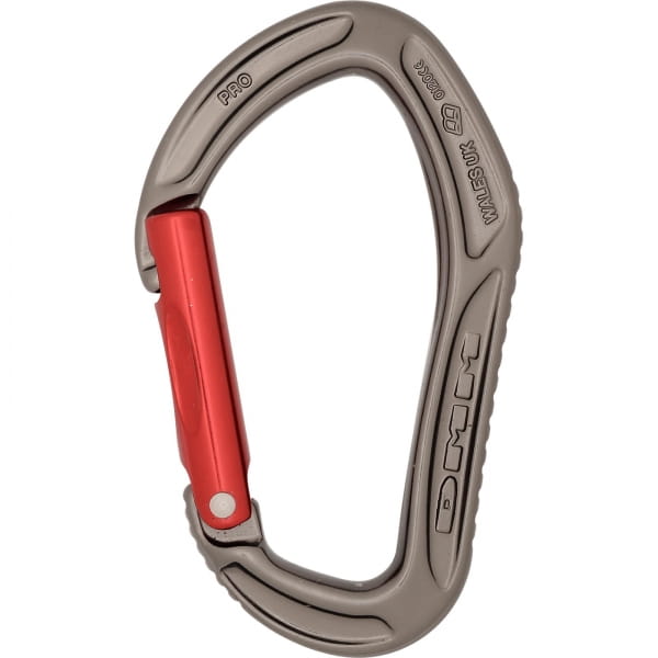 DMM Alpha Sport Straight-Gate - Schnappkarabiner titanium-red - Bild 3