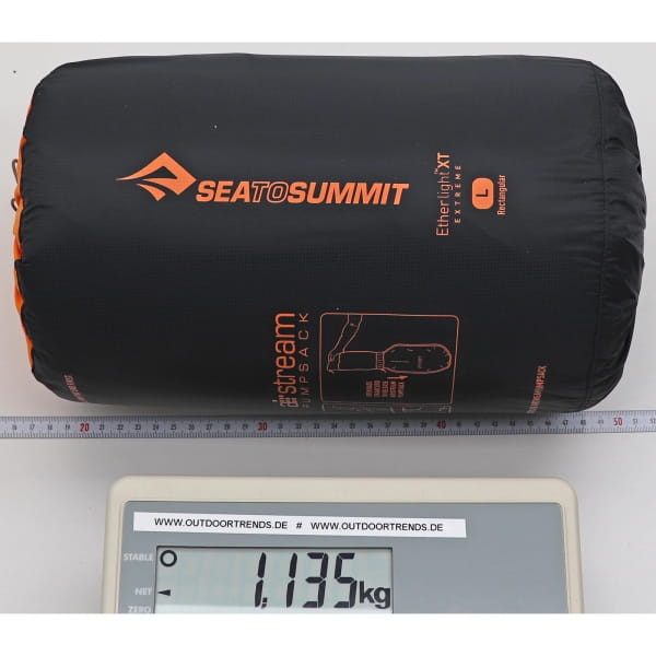 Sea to Summit Ether Light XT Extreme Rectangular - Schlafmatte black-orange - Bild 7 Sea to Summit Ether Light XT Extreme Rectangular - Schlafmatte black-orange - Bild 7