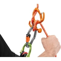 Vorschau: Petzl Push + 9 mm - Halbstatisches Seil orange - Bild 3