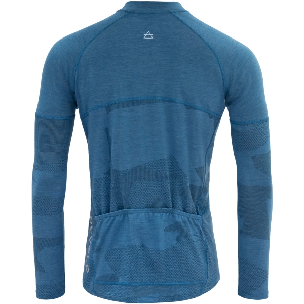 DEVOLD Standal Merino Shirt Zip Neck Man - Bike-Funktionsshirt blue - Bild 4