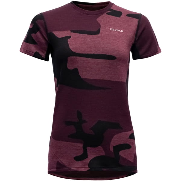 DEVOLD Kløvstien Merino Tee MWN - Bike-Funktionsshirt beetroot camo - Bild 3 DEVOLD Kløvstien Merino Tee MWN - Bike-Funktionsshirt beetroot camo - Bild 3