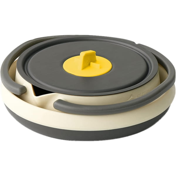 Sea to Summit Frontier UL Collapsible Kettle Cook Set - Kettle + Bowl + Cup white-blue - Bild 4