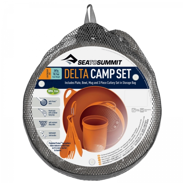 Sea to Summit Delta Camp Set - Geschirrset grey - Bild 22