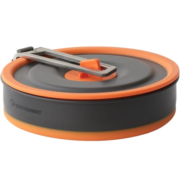 Sea to Summit Frontier UL Collapsible Pot 1L - faltbarer Kochtopf orange - Bild 3